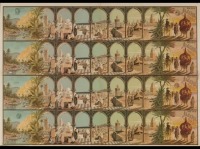 Плакаты - Железные дороги. Путешествия в Алжир и Тунис, 1891