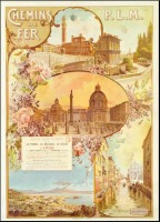 Плакаты - Железные дороги. Франция-Бельгия, 1897