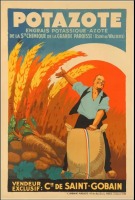 Плакаты - Калийные удобрения завода Вазьер, 1932