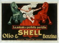 Плакаты - Компания Шелл. Масло и бензин