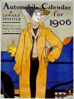 Плакаты - Автомобильный календарь 1906