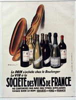 Плакаты - - Хлеб покупается у пекаря, вино в Винном Обществе
