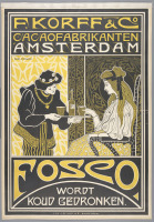 Плакаты - Фабрика какао Ф. Корфф и Ко в Амстердаме