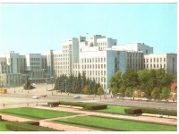Ретро открытки - Минск. Площадь Ленина