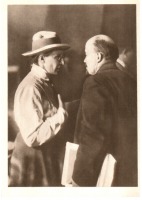 Ретро открытки - Ленин и Стасова на II конгрессе Коминтерна