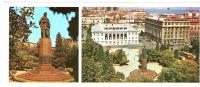 Ретро открытки - Баку. Памятник Низами
