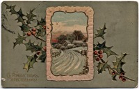 Ретро открытки - С Рождеством Христовым