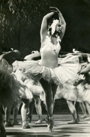 Ретро открытки - М.Т.Семенова в роли Одетты в балете 