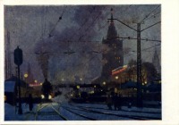 Ретро открытки - Москва-Каланчевская