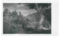 Ретро открытки - Открытка. Южно-Сахалинск. Городской парк КиО Горбатый мост. 1957 г.