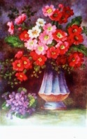 Ретро открытки - Любимые цветы