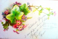 Ретро открытки - Прекрасные цветы, благоухающие для тебя !