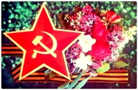 Ретро открытки - Слава советским вооруженным силам !