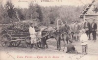 Ретро открытки - Типы России. Деревенская жизнь
