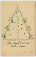 Ретро открытки - Рождественская распродажа: Арден студия, 460, Парк-Авеню