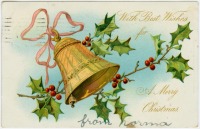 Ретро открытки - С пожеланиями счастливого Рождества