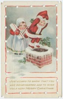 Ретро открытки - Карты напомнили вам, что надо пожелать всем счастливого Рождества