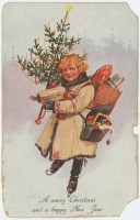 Ретро открытки - Счастливого Рождества и Нового Года