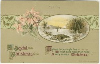Ретро открытки - Радостного Рождества