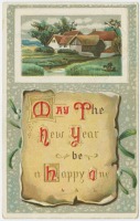 Ретро открытки - Пусть Новый Год будет счастливым
