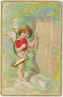 Ретро открытки - Моя Валентинка, 1910