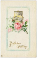 Ретро открытки - Пожелания в День рождения
