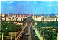 Ретро открытки - Москва. Комсомольский проспект (1979)