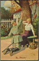 Ретро открытки - Атака, 1917
