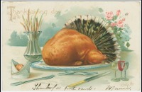 Ретро открытки - День благодарения