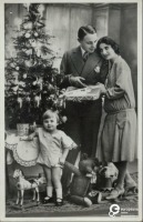 Ретро открытки - Семейное Рождество