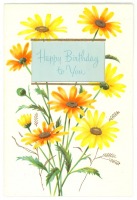 Ретро открытки - Счастливого Дня Рождения