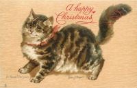 Ретро открытки - С Рождеством. Настоящий персидский