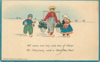 Ретро открытки - - Наши поздравления с Рождеством и Новым Годом