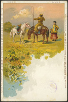 Ретро открытки - Монгол в пути