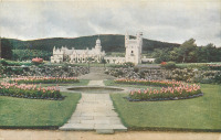 Ретро открытки - Балморал и дворцовый парк