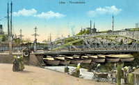Латвия - Либава.  Мост.