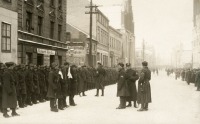 Литва - Клайпеда. Парад добровольческой армии. 16 февраля 1923 года.