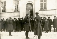Литва - Клайпеда. Парад добровольческой армии. 20 января 1923 г.