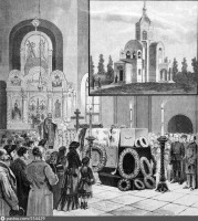 Литва - Панихида в церкви св. великого князя Александра Невского в Вержболове