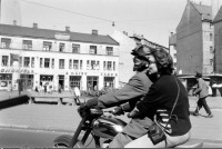 Рига - Мотоцикл на площади