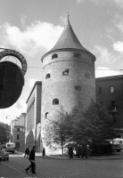 Рига - Пороховая башня со стороны Бастионной горки