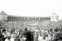  - Вид площади во время митинга по случаю принятия Эстонии в состав СССР