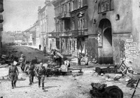 Вильнюс - Улицы Вильнюса после боёв за его освобождение. 13 июля 1944 г.
