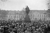 Вильнюс - Открытие памятника дважды Герою Советского Союза Черняховскому И.Д. в городе Вильнюсе