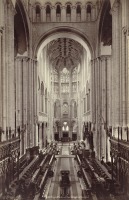 Англия - Norwich Cathedral. Choir, looking East Великобритания,  Англия,  Восточная Англия