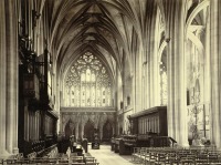 Англия - Interior, Bristol Cathedral Великобритания,  Англия,  Юго-Западная Англия