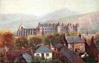 Эдинбург - Холирудский дворец и Трон Артура
