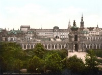 Дрезден - Dresden Zwinger Kronentor Германия