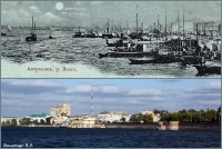 Астрахань - Набережная реки Волга в Астрахани через 100 лет.