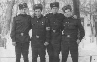 Солдаты и офицеры Советской армии - Зима,1978 год.г.Рубцовск